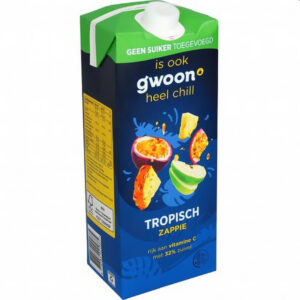 G'woon Zappie Tropical Suikervrij1500 Ml