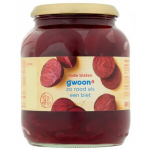 G'woon 3/4 Rode Bieten Schijven 720 Ml