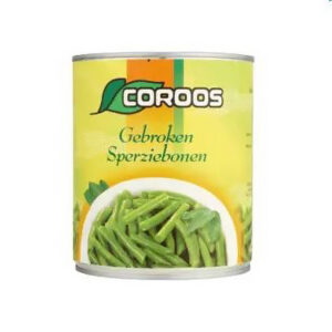 Coroos Sperziebonen Gebroken 800 gr