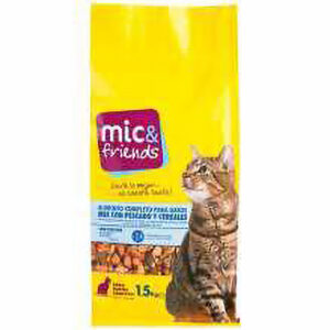 Mic&Friends Kattenvoer met vlees en groenten 1500gr