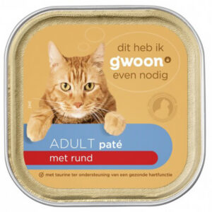 G'woon Cat Pate Beef 100 Gr