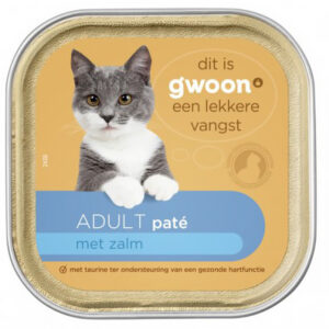 G'woon Cat Pate Salmon 100 Gr