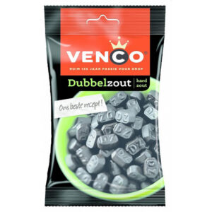 Venco Eurolijn Dubbelzoute Drop Hard  120 Gr