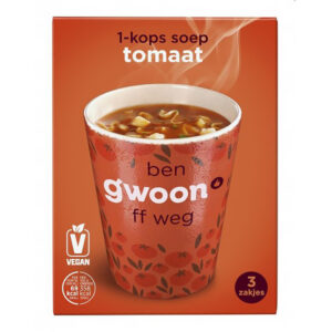 G'woon 1-Kopssoep Tomaten  3 St