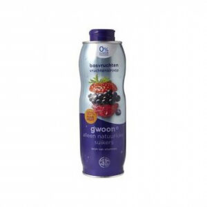 G'woon Siroop Bosvruchten 0.0  750 Ml