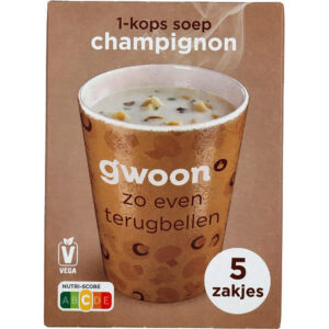 G'woon 1-Kops Soep Champignon  3 St