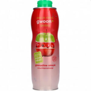 G'woon Siroop Grenadine 0.0 Suiker  750 Ml