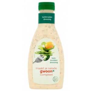 G'woon Sladressing Tuinkruiden  450 Ml