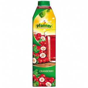Pfanner Cranberry Drank 30proc  1 Lt