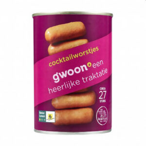 G'woon Cocktailworstjes 400 Gr