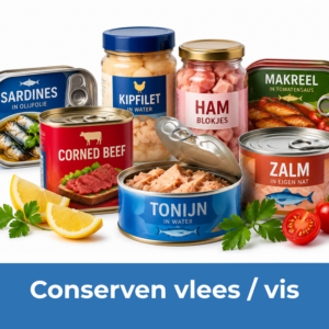 Conserven Vlees / Vis